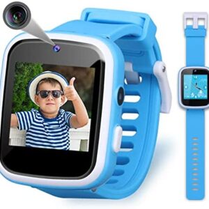 Vakzovy Kids Smart Watch Toys for 3-10 Year Old Boys HD Touchscreen Toddler Watch with Dual Camera, Music Player, Game Educational Toy USB Charging Birthday Gifts for Boys Ages 5 6 7 8