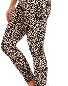 Amazon Essentials Women Yoga Leggings with Pockets High Waist Compression Workout Running Gym Print Pants
