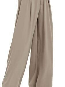 Tronjori Women High Waist Casual Wide Leg Long Palazzo Pants Trousers Regular Size