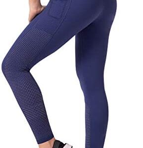 RAYPOSE Women’s Workout Running Capris Leggings Pocket Tummy Control High Waist Yoga Pant