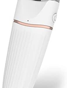 Electric Heated Eyelash Curler - Portable Eye Lash Heater Wand with Silicone Pad - Lash Heat Lifter Tool for Natural Curl & Long-Lasting Lift Eyelashes for Women Makeup