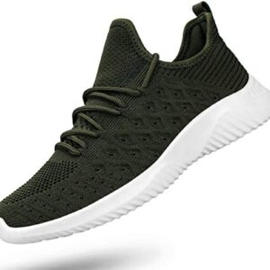 Feethit Mens Slip On Walking Shoes Lightweight Breathable Non Slip Running Shoes Comfortable Fashion Sneakers for Men