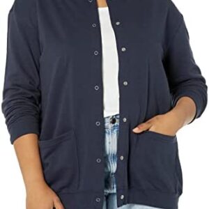 AmeriMark Women’s Fleece Cardigan Sweater –Lightweight Soft Long Sleeve Jacket