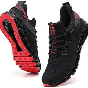 Ezkrwxn Mens Running Shoes Non Slip Athletic Tennis Walking Fashion Sneakers