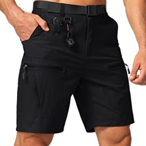 G Gradual Men's Hiking Cargo Shorts Stretch Quick Dry Outdoor Tactical Shorts for Men with Multi Pocket for Fishing Casual