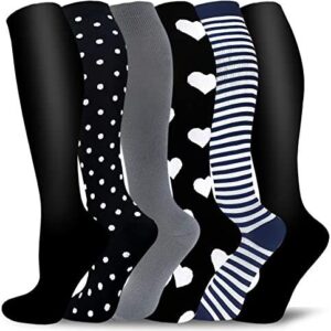 Graduated Medical Compression Socks for Women&Men 20-30mmhg Knee High Sock