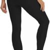 TomTiger Women's Yoga Pants 7/8 High Waisted Workout Yoga Leggings for Women Butt Lifting Tummy Control Booty Tights