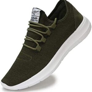 KEEZMZ Men's Running Shoes Fashion Breathable Sneakers Mesh Soft Sole Casual Athletic Lightweight