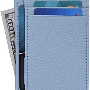 Leather Wallets for Women RFID Blocking Slim Small Designer Card Holder Wallet