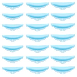 48 Piece Lash Lift Rods Silicone Eyelash Pads(S, M, L), Rods for Lash Lift Silicone Eyelash Perming Curler, Lift Pads for Eyelashes Makeup Beauty Tool (Blue)