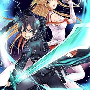 5D Diamond Painting Set DIY Sword Art Online Kirito/Asuna Cool Styling Anime Theme Living Room/bedroom/wall Decoration Painting Arts/Crafts/Educational Toys Full/Crystal/Rhinestone/Round Diamond