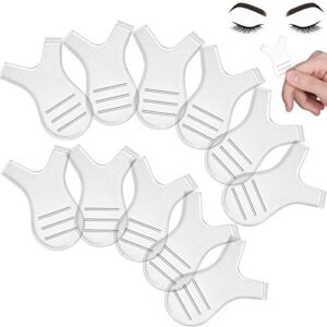 60 Pieces Y Shape Eyelash Brush Eyelash Lift Brush Eyelash Perming Brush Makeup Beauty Tool Cleanup Supplies for Lash Grafting Eyelash Extension