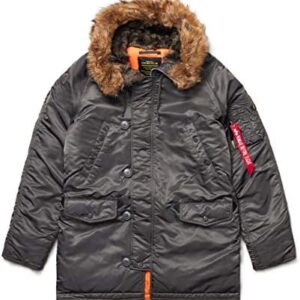 Alpha Industries N-3B Slim Fit Parka - Cold Weather Military Issue Parka