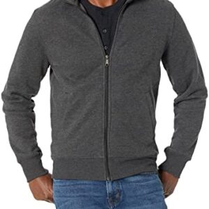Amazon Essentials Men's Full-Zip Fleece Mock Neck Sweatshirt