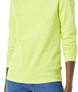 Amazon Essentials Women's French Terry Fleece Crewneck Sweatshirt (Available in Plus Size)