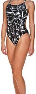 Arena Women's Shattered Glass Challenge Back One Piece Swimsuit