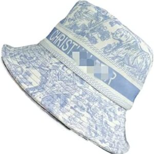 Bucket D Hat for Women Men Cotton Womens Summer Beach Sun Hats Vacation Travel Accessories