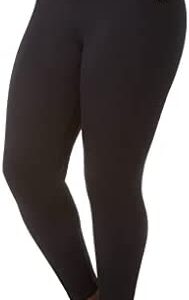 Calvin Klein Women's Premium Performance Double Waistband Moisture Wicking Legging (Standard and Plus)