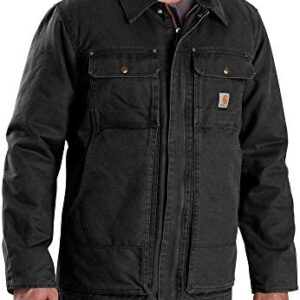 Carhartt Men's Full Swing Relaxed Fit Washed Duck Insulated Traditional Coat