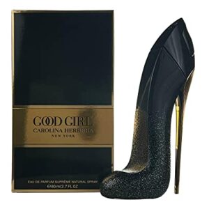 Carolina Herrera Good Girl Supreme Fragrance For Women - Powerful And Daring - For Everyday Use - Top Notes Of Gourmand Berries And Egyptian Jasmine - With A Twist Of Tonka Beans - Edp Spray - 2.7 Oz