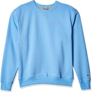 Champion Men's Powerblend Fleece Crew, C Logo