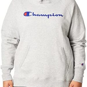 Champion Women's Powerblend Fleece Hoodie, Script Logo
