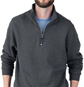 Charles River Apparel Men's Crosswind Quarter Zip Sweatshirt (Regular & Big-Tall Sizes)