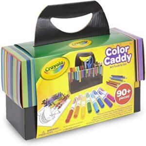 Crayola Color Caddy, Art Set Craft Supplies, Gift for Kids