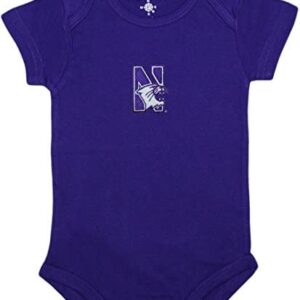 Creative Knitwear Northwestern University Wildcats Baby Bodysuit