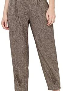 DIDK Women's Casual Work Pants Regular Fit Straight Leg Pants Mid Waist Trousers Relaxed Fit Bootcut