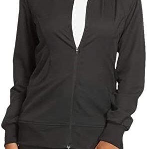Dickies Dynamix Women Warm Up Scrubs Jacket Zip Front DK330