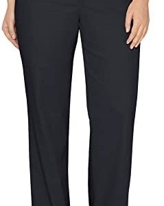 Dickies Women's Plus-Size Relaxed Straight Stretch Twill Pant