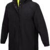 Flying Cross Men's Black and Yellow Dutyguard Rt Reversible Rain Jacket
