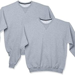 Fruit of the Loom Men's Crew Sweatshirt (2 Pack)