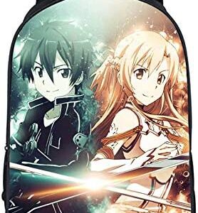 GO2COSY Anime Backpack Daypack Student Bag School Bag Bookbag for Sword Art Online Cosplay
