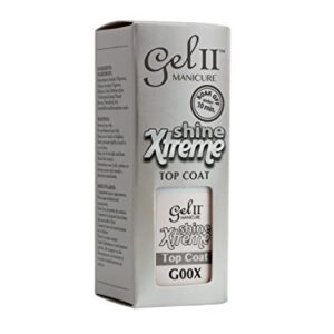 Gel II Soak-Off Gel Polish, Extreme Top Coat, 0.47 Ounce