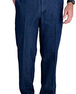 Haggar Men's Pleat & Flat Front Denim - Regular and Big & Tall Sizes