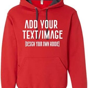 INK STITCH SF76R Unisex Custom Design Your Own Sofspun Hoodie Sweatshirts - Multicolors