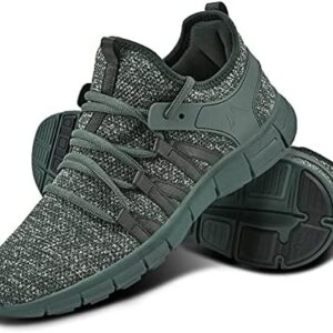 INZCOU Running Shoes Lightweight Tennis Shoes Non Slip Gym Workout Shoes Breathable Mesh Walking Sneakers