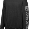 John Deere Jd Crew Neck Fleece Sweatshirt