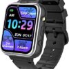 Kids Smart Watch, Smart Watch for Kids Boys Toys for Ages 3-12 Years, Aluminum Case Kids Watch with 24 Games 2 Cameras 3 Alarm Music Videos Record Pedometer Flashlight Birthday for Boys Girls