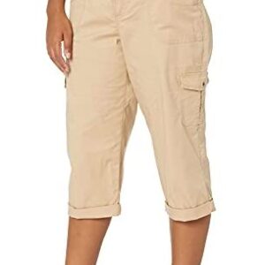 Lee Women's Plus Size Relaxed-Fit Austyn Knit Waist Capri Pant