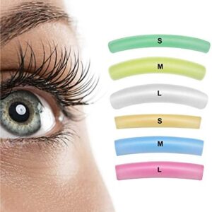 Libeauty Lash Lift Rods, Eyelash Curlers, Different Size Lash Curler for Lash Lift