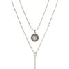 Lucky Brand Womens Pearl Delicate Necklace