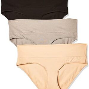 Motherhood Maternity Women's 3 Pack Fold Over Brief Panties