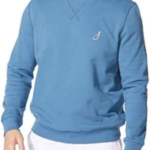 Nautica Men's Basic Crew Neck Fleece Sweatshirt