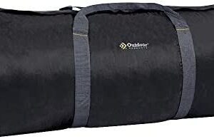 Outdoor Products Deluxe Duffel (Black, 12 in X 24 in)
