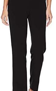 Rafaella Women's Curvy Gabardine Slim Leg Dress Pant (Petite Size 4-14)