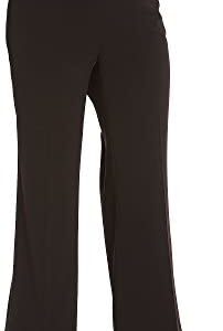 Rafaella Women's Plus Size Curvy Fit Gabardine Bootcut Dress Pants 16-22