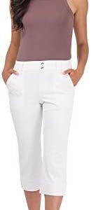 Rekucci Secret Figure Denim Women's Easy Fit Jean Capri